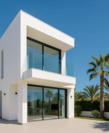 Neubau Häuser vom Immobilienmakler an der Costa Blanca. Neubau Häuser vom Immobilienmakler an der Costa Blanca.
